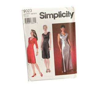Simplicity 9023 Womens Dress Sewing Pattern Sizes 6-12 Classic & Elegant Styles
